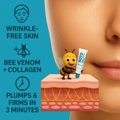 BeeTox Wrinkle Cream | With Potent Bee Venom Complex